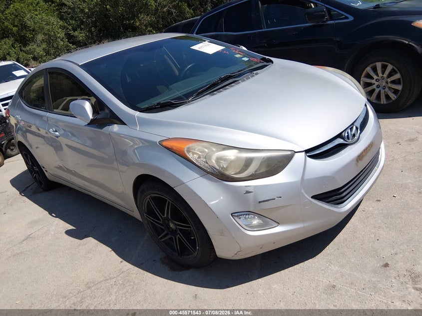 2013 Hyundai Elantra VIN KMHDH4AE1DU991134 IAAI salvage auction — NORMAL WEAR, Original (Texas), sold $400 on 2026-07-29 (photo 1)