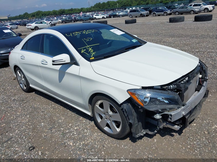 2016 Mercedes-benz Cla-klasse VIN WDDSJ4GB2GN354190 IAAI salvage auction — FRONT END, Mv-907A (New York), sold $225 on 2026-07-28 (photo 1)