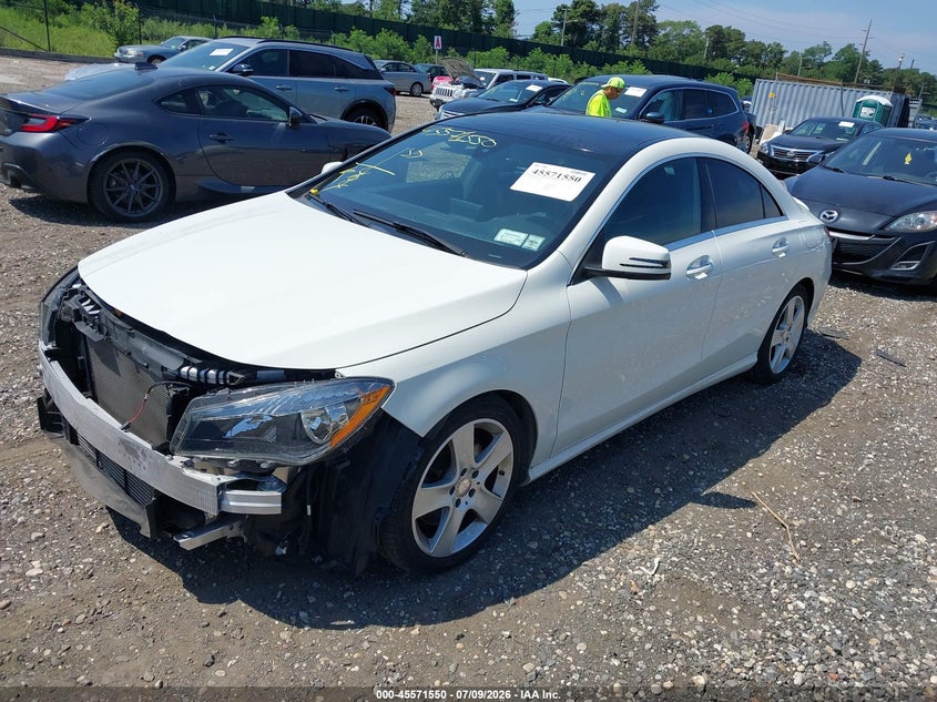 2016 Mercedes-benz Cla-klasse VIN WDDSJ4GB2GN354190 IAAI salvage auction — FRONT END, Mv-907A (New York), sold $225 on 2026-07-28 (photo 2)