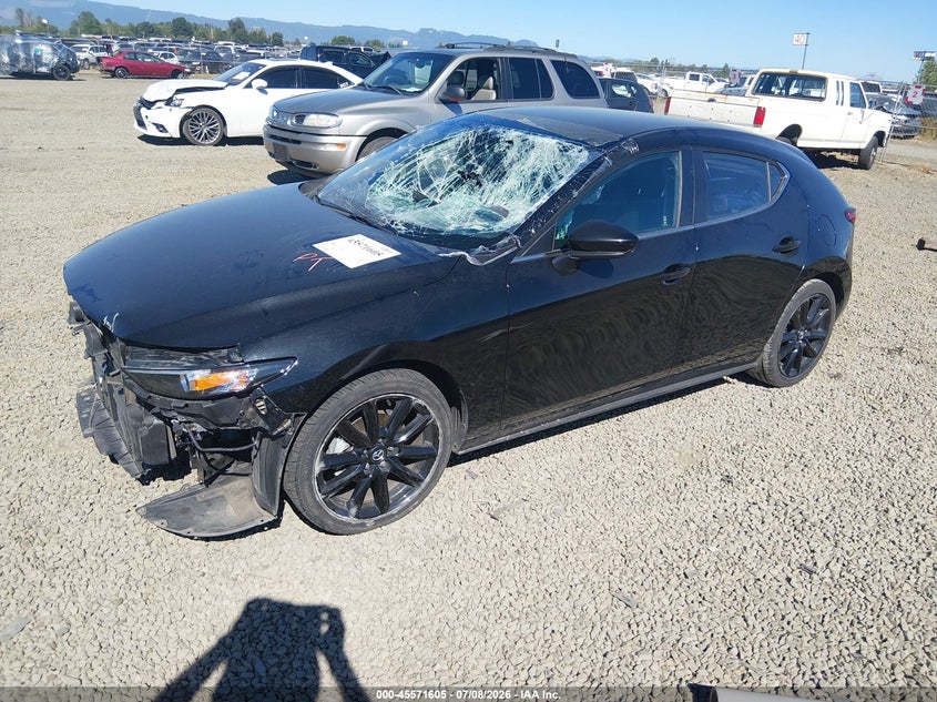 2025 Mazda 3 VIN JM1BPAKM7S1752205 IAAI salvage auction — FRONT END, Salvage Title, sold $8,550 on 2026-07-22 (photo 2)