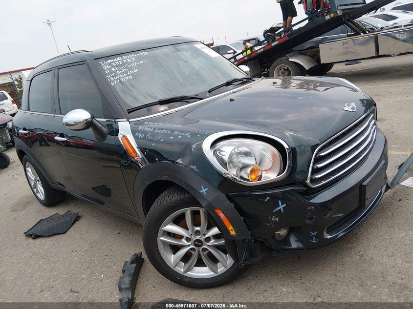 2011 Mini Cooper VIN WMWZB3C55BWM01020 IAAI salvage auction — RIGHT FRONT, Salvage (Colorado), sold $375 on 2026-08-22 (photo 1)