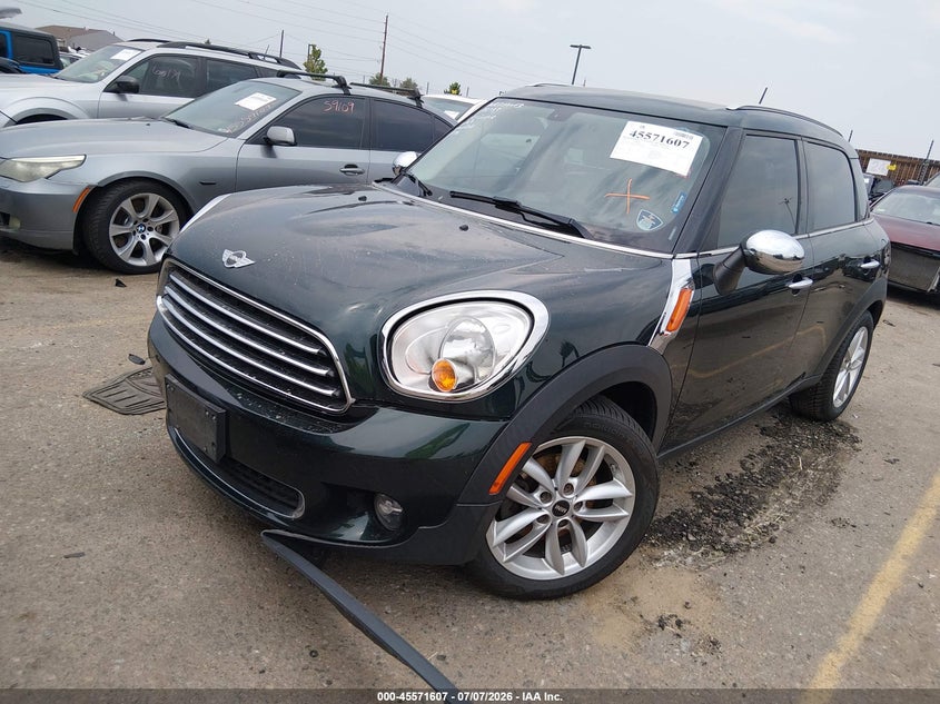 2011 Mini Cooper VIN WMWZB3C55BWM01020 IAAI salvage auction — RIGHT FRONT, Salvage (Colorado), sold $375 on 2026-08-22 (photo 2)