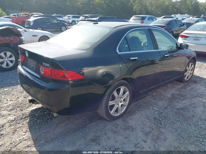 2005 Acura Tsx VIN JH4CL969X5C034837 IAAI salvage auction — NORMAL WEAR, Clear (South Carolina), sold $275 on 2026-07-28 (photo 4)