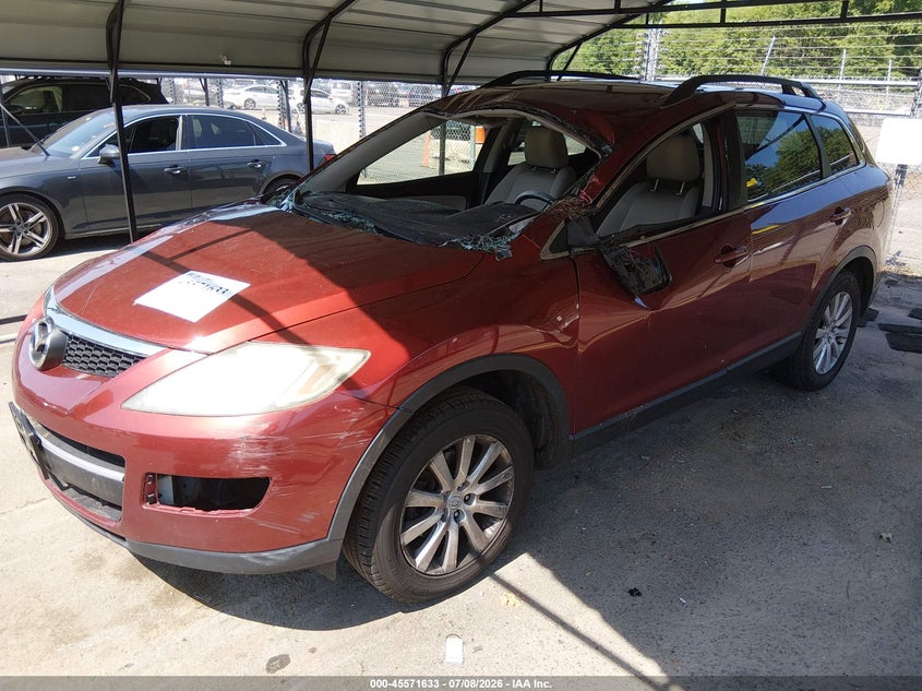 2009 Mazda Cx-9 VIN JM3TB38VX90173571 IAAI salvage auction — ROOF, Salvage (Connecticut), sold $350 on 2026-07-23 (photo 2)