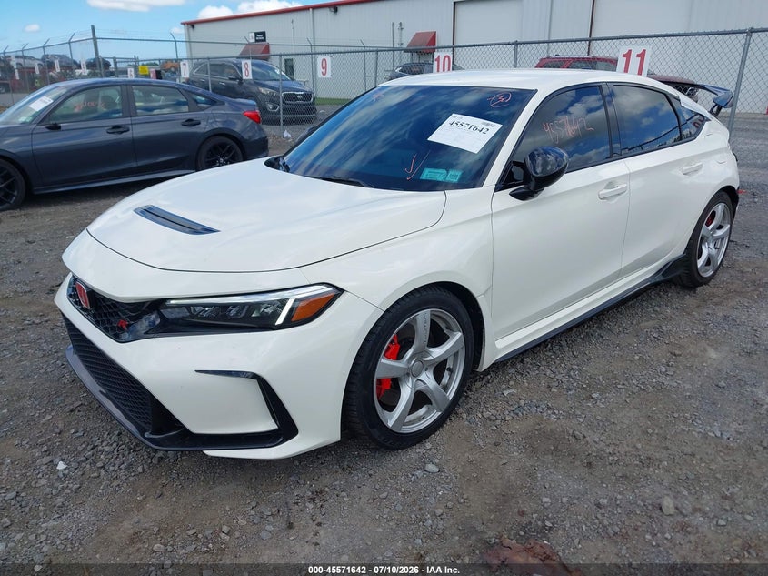 2025 Honda Civic VIN JHMFL5G44SX001846 IAAI salvage auction — REAR END, Mv-907A (New York), sold $20,950 on 2026-08-01 (photo 2)