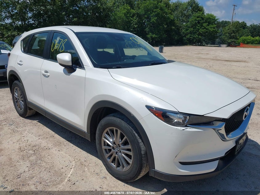 2018 Mazda Cx-5 VIN JM3KFBBM6J0379386 IAAI salvage auction — HAIL, Salvage Title, sold $75 on 2026-07-29 (photo 1)