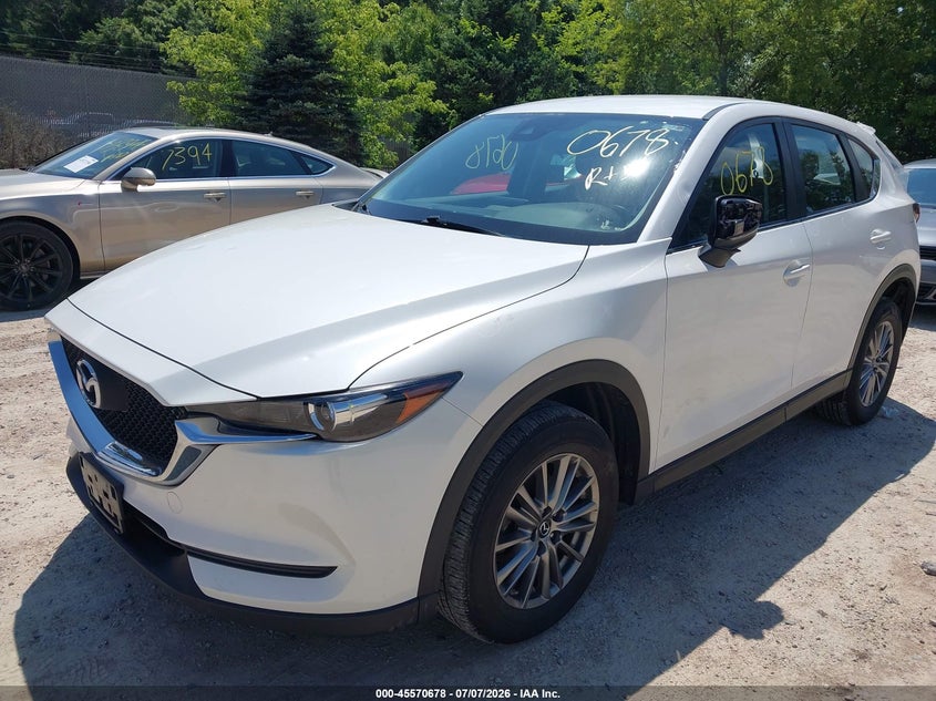 2018 Mazda Cx-5 VIN JM3KFBBM6J0379386 IAAI salvage auction — HAIL, Salvage Title, sold $75 on 2026-07-29 (photo 2)