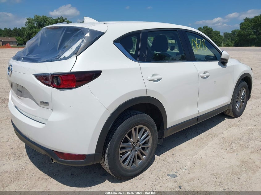 2018 Mazda Cx-5 VIN JM3KFBBM6J0379386 IAAI salvage auction — HAIL, Salvage Title, sold $75 on 2026-07-29 (photo 4)