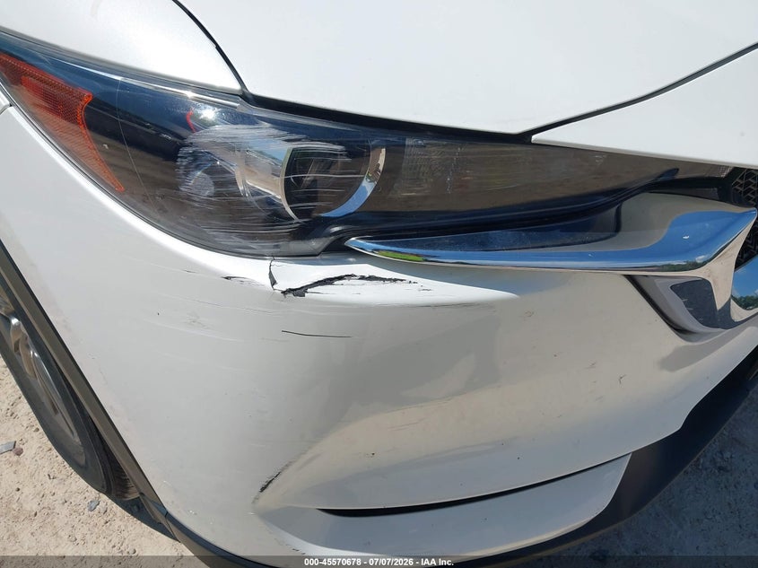 2018 Mazda Cx-5 VIN JM3KFBBM6J0379386 IAAI salvage auction — HAIL, Salvage Title, sold $75 on 2026-07-29 (photo 6)