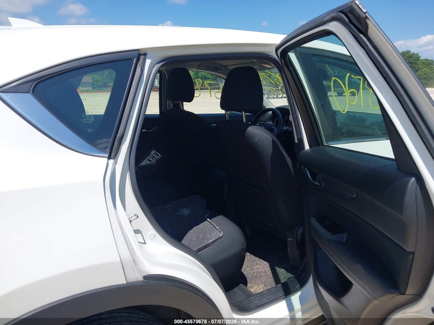 2018 Mazda Cx-5 VIN JM3KFBBM6J0379386 IAAI salvage auction — HAIL, Salvage Title, sold $75 on 2026-07-29 (photo 8)