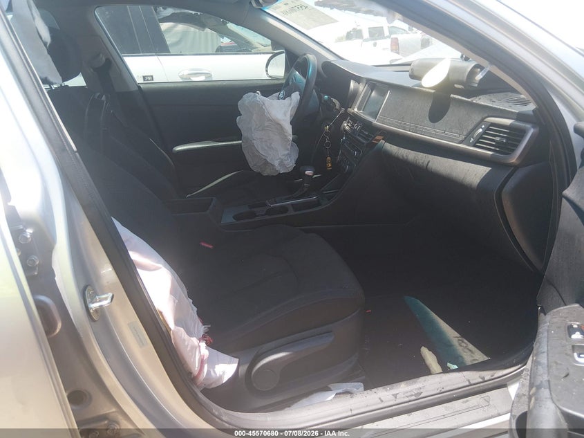 2018 Kia Optima VIN 5XXGT4L39JG233653 IAAI salvage auction — FRONT END, Salvage (Arizona), sold $125 on 2026-07-28 (photo 5)