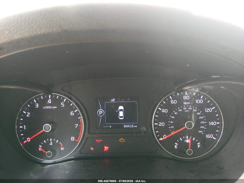 2018 Kia Optima VIN 5XXGT4L39JG233653 IAAI salvage auction — FRONT END, Salvage (Arizona), sold $125 on 2026-07-28 (photo 7)
