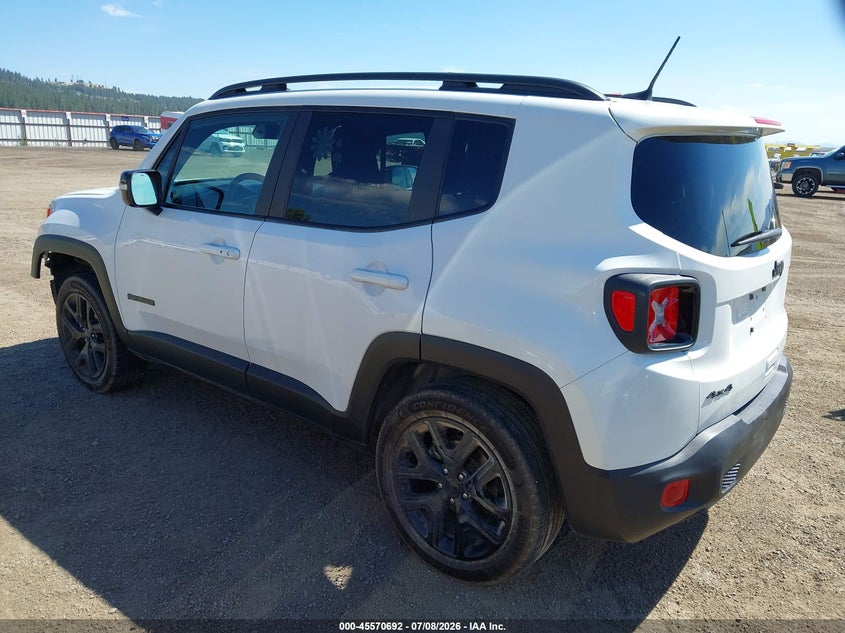 2022 Jeep Renegade VIN ZACNJDE16NPN72524 IAAI salvage auction — FRONT END, Salvage Title, sold $3,525 on 2026-08-18 (photo 3)