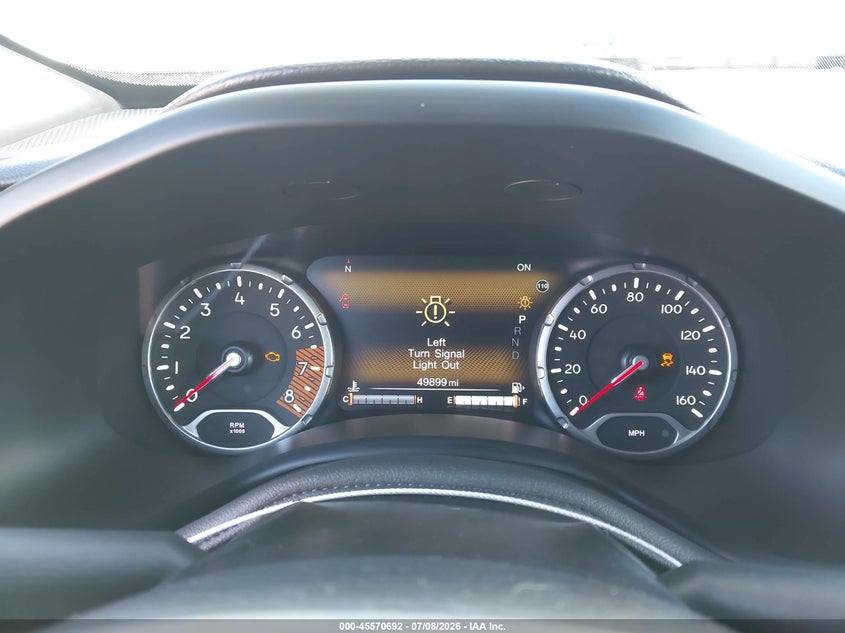 2022 Jeep Renegade VIN ZACNJDE16NPN72524 IAAI salvage auction — FRONT END, Salvage Title, sold $3,525 on 2026-08-18 (photo 7)