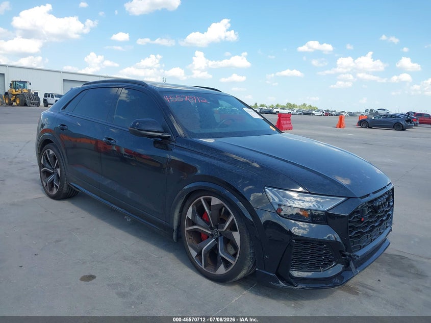 2023 Audi Rs q8 VIN WU1ARBF18PD019682 IAAI salvage auction — WATER/FLOOD, Salvage (Texas), sold $48,225 on 2026-08-26 (photo 1)