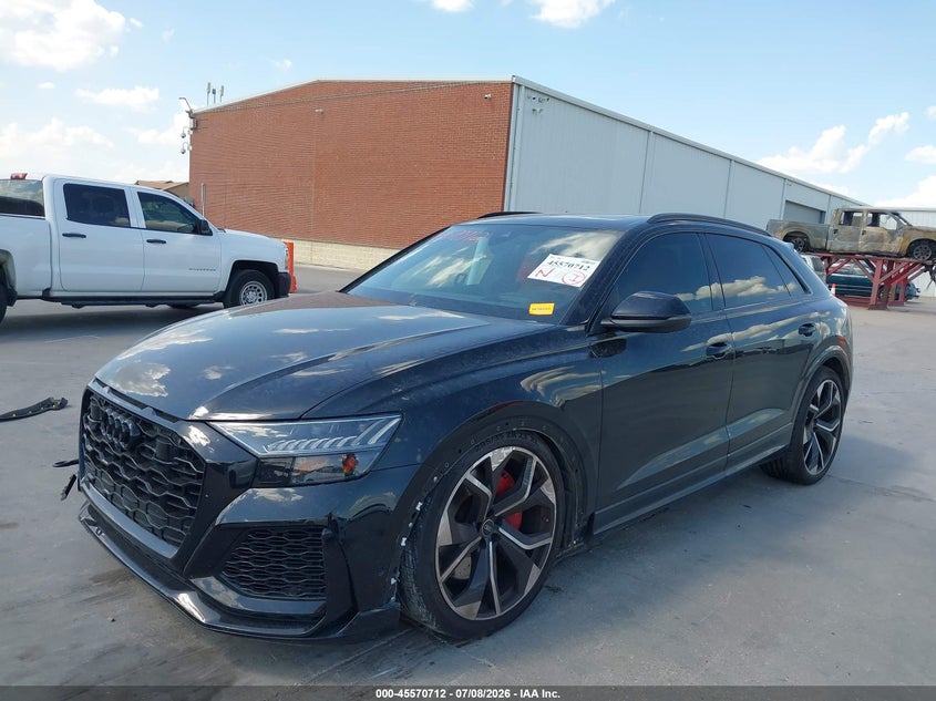 2023 Audi Rs q8 VIN WU1ARBF18PD019682 IAAI salvage auction — WATER/FLOOD, Salvage (Texas), sold $48,225 on 2026-08-26 (photo 2)