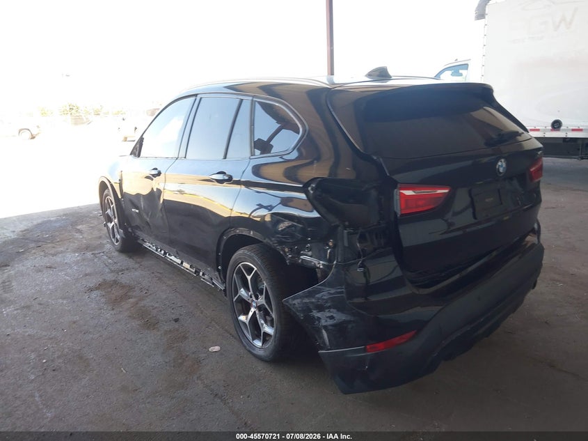 2016 BMW X1 VIN WBXHT3C33G5E50164 IAAI salvage auction — LEFT REAR, Salvage Title, sold $3,300 on 2026-07-30 (photo 3)