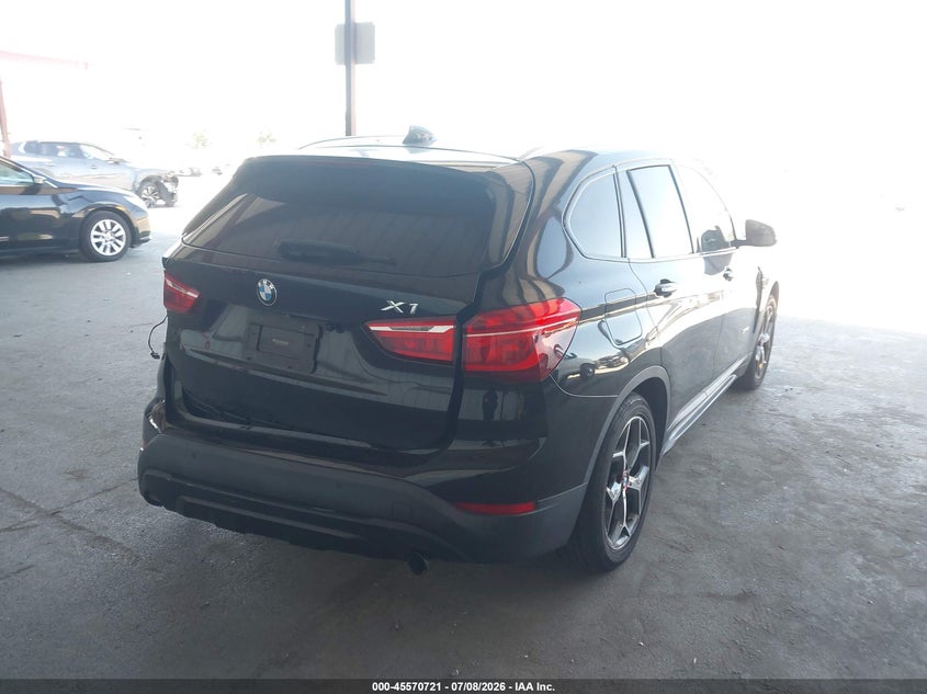 2016 BMW X1 VIN WBXHT3C33G5E50164 IAAI salvage auction — LEFT REAR, Salvage Title, sold $3,300 on 2026-07-30 (photo 4)