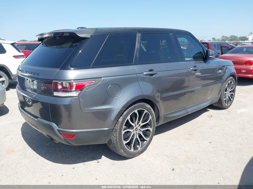 2014 Land rover Range rover sport VIN SALWR2VF1EA300116 IAAI salvage auction — NORMAL WEAR, Original (Texas), sold $1,100 on 2026-07-28 (photo 4)