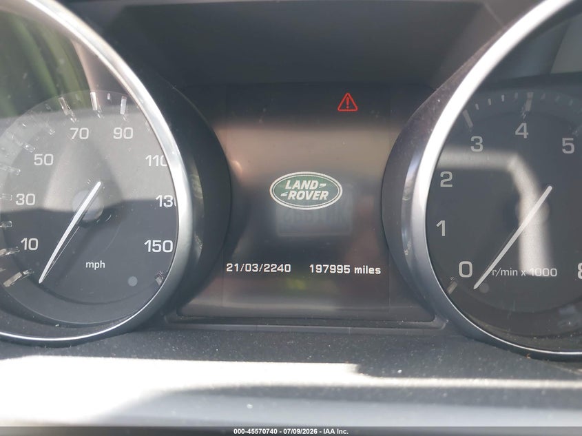 2014 Land rover Range rover sport VIN SALWR2VF1EA300116 IAAI salvage auction — NORMAL WEAR, Original (Texas), sold $1,100 on 2026-07-28 (photo 7)