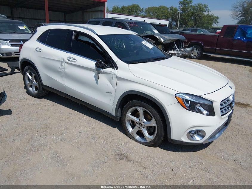 2018 Mercedes-benz Gla-klasse VIN WDCTG4EB4JJ398071 IAAI salvage auction — SIDE, Salvage (Nebraska), sold $2,650 on 2026-08-20 (photo 1)