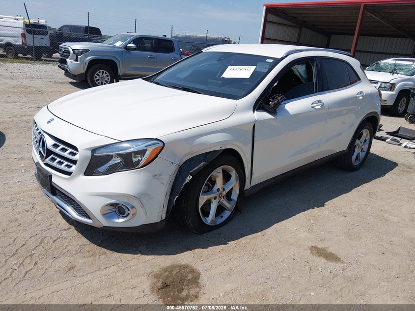 2018 Mercedes-benz Gla-klasse VIN WDCTG4EB4JJ398071 IAAI salvage auction — SIDE, Salvage (Nebraska), sold $2,650 on 2026-08-20 (photo 2)