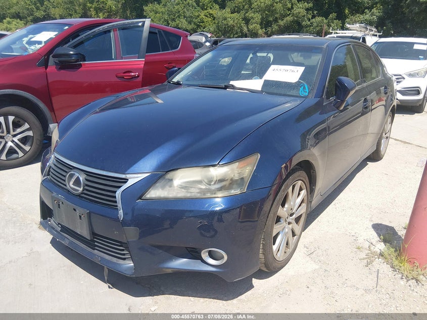 2013 Lexus Gs VIN JTHBE1BL8D5000617 IAAI salvage auction — NORMAL WEAR, Original (Texas), sold $1,500 on 2026-07-27 (photo 2)