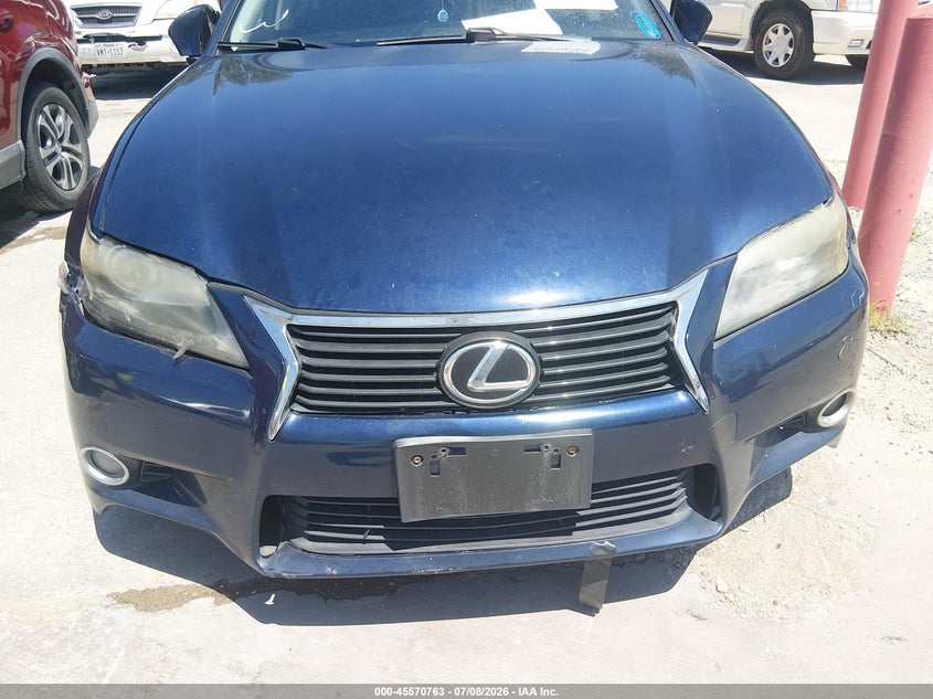 2013 Lexus Gs VIN JTHBE1BL8D5000617 IAAI salvage auction — NORMAL WEAR, Original (Texas), sold $1,500 on 2026-07-27 (photo 6)