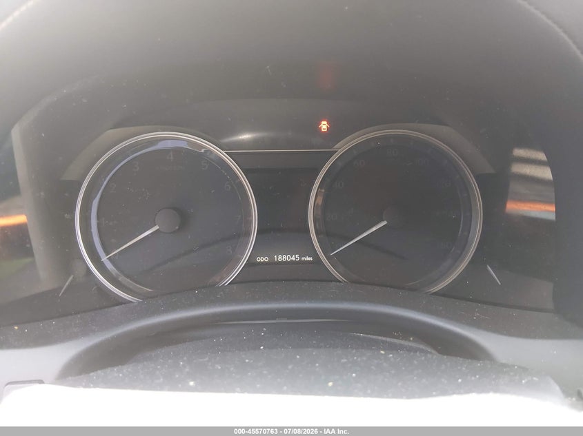 2013 Lexus Gs VIN JTHBE1BL8D5000617 IAAI salvage auction — NORMAL WEAR, Original (Texas), sold $1,500 on 2026-07-27 (photo 7)