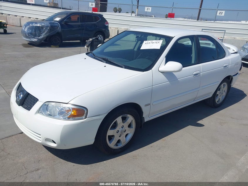 2005 Nissan Sentra VIN 3N1CB51D85L510597 IAAI salvage auction — REAR END, Salvage (California), sold $925 on 2026-08-24 (photo 2)