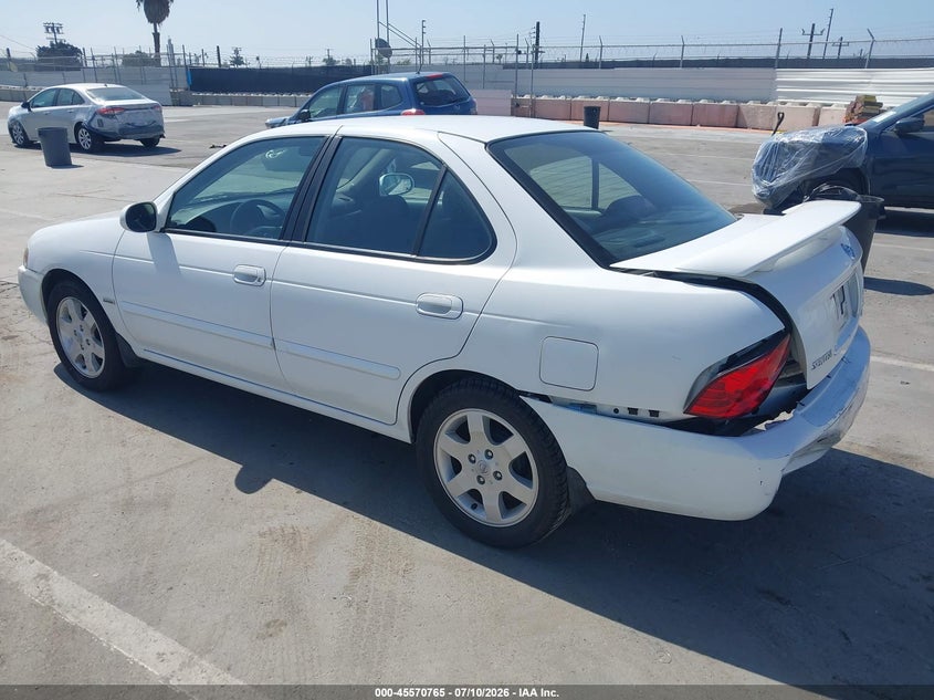 2005 Nissan Sentra VIN 3N1CB51D85L510597 IAAI salvage auction — REAR END, Salvage (California), sold $925 on 2026-08-24 (photo 3)