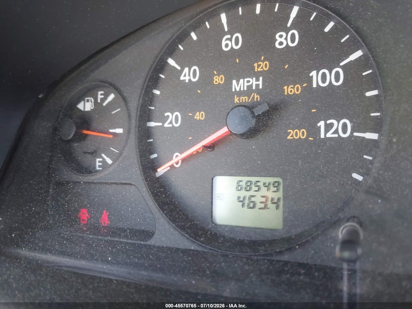 2005 Nissan Sentra VIN 3N1CB51D85L510597 IAAI salvage auction — REAR END, Salvage (California), sold $925 on 2026-08-24 (photo 7)