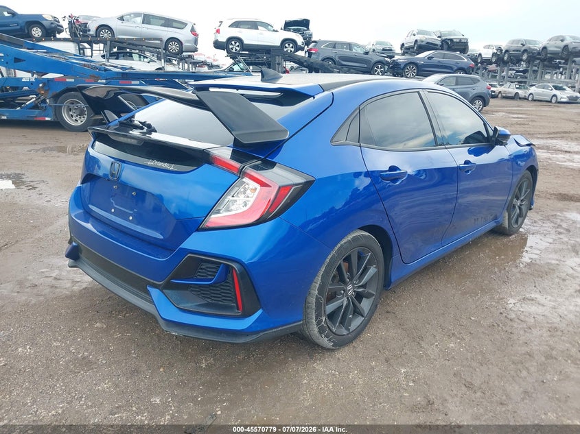 2020 Honda Civic VIN SHHFK7H62LU217642 IAAI salvage auction — FRONT END, Rebuildable (Florida), sold $2,550 on 2026-07-28 (photo 4)