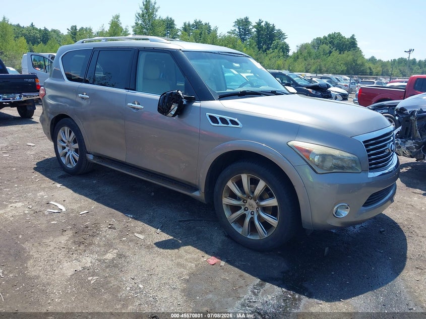 2011 Infiniti Qx56 VIN JN8AZ2NE8B9007503 IAAI salvage auction — NORMAL WEAR, Original (Texas), sold $2,125 on 2026-07-17 (photo 1)