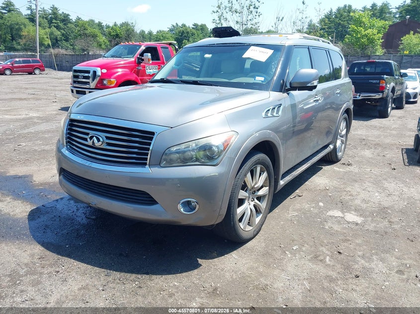 2011 Infiniti Qx56 VIN JN8AZ2NE8B9007503 IAAI salvage auction — NORMAL WEAR, Original (Texas), sold $2,125 on 2026-07-17 (photo 2)