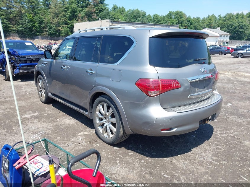 2011 Infiniti Qx56 VIN JN8AZ2NE8B9007503 IAAI salvage auction — NORMAL WEAR, Original (Texas), sold $2,125 on 2026-07-17 (photo 3)