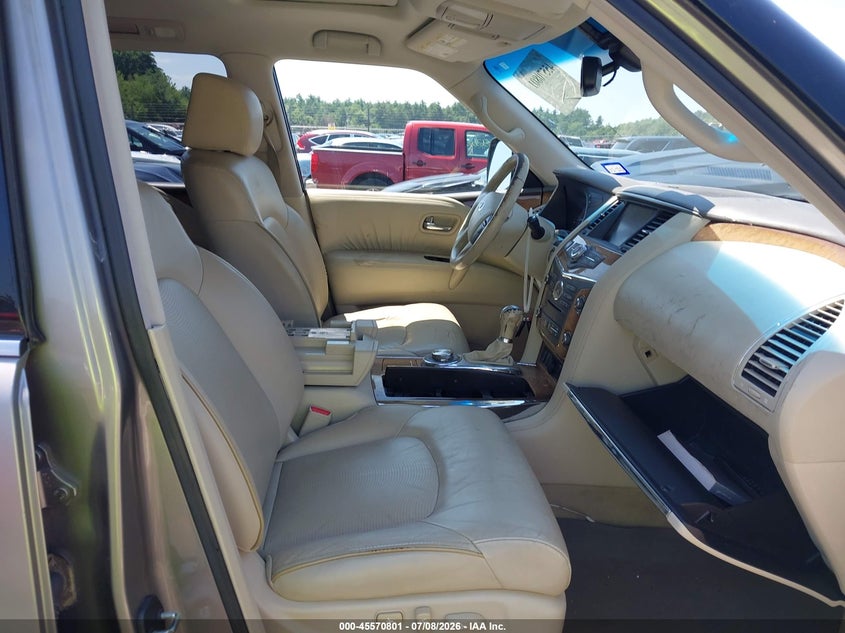 2011 Infiniti Qx56 VIN JN8AZ2NE8B9007503 IAAI salvage auction — NORMAL WEAR, Original (Texas), sold $2,125 on 2026-07-17 (photo 5)