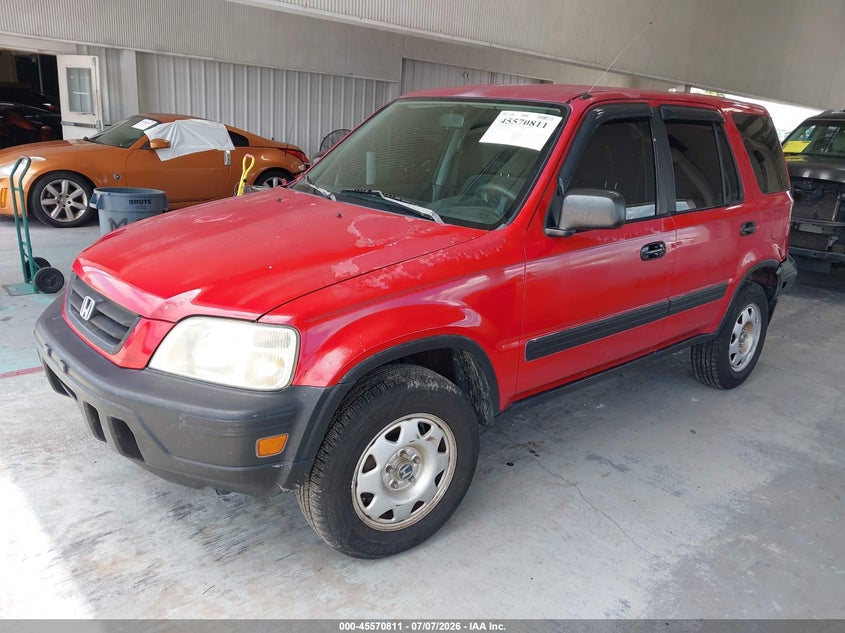 2001 Honda Cr-v VIN JHLRD284X1S011949 IAAI salvage auction — LEFT REAR, Rebuildable (Florida), sold $25 on 2026-07-29 (photo 2)
