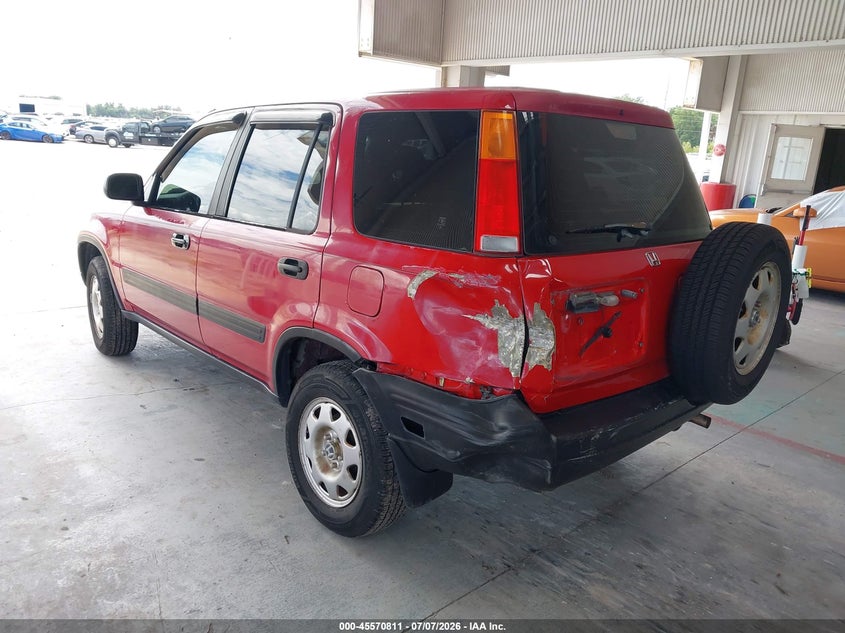 2001 Honda Cr-v VIN JHLRD284X1S011949 IAAI salvage auction — LEFT REAR, Rebuildable (Florida), sold $25 on 2026-07-29 (photo 3)