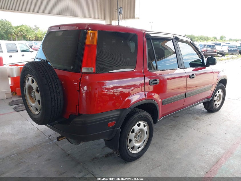 2001 Honda Cr-v VIN JHLRD284X1S011949 IAAI salvage auction — LEFT REAR, Rebuildable (Florida), sold $25 on 2026-07-29 (photo 4)