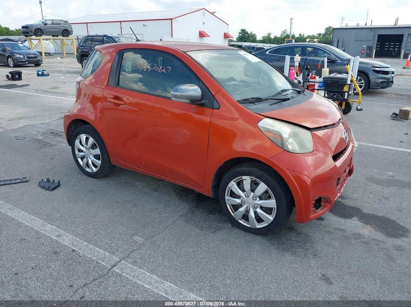 2013 Scion Iq VIN JTNJJXB02DJ023508 IAAI salvage auction — NORMAL WEAR, Clear (Indiana), sold $550 on 2026-07-17 (photo 1)