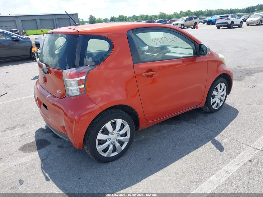 2013 Scion Iq VIN JTNJJXB02DJ023508 IAAI salvage auction — NORMAL WEAR, Clear (Indiana), sold $550 on 2026-07-17 (photo 4)