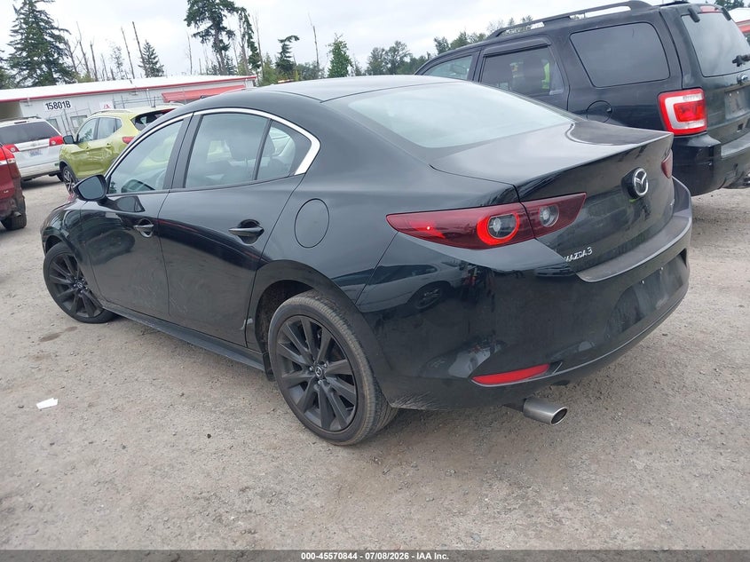 2025 Mazda 3 VIN 3MZBPABM7SM457363 IAAI salvage auction — RIGHT FRONT, Enterprise Vehicles Clear Only (Massachusetts), sold $10,325 on 2026-07-15 (photo 3)