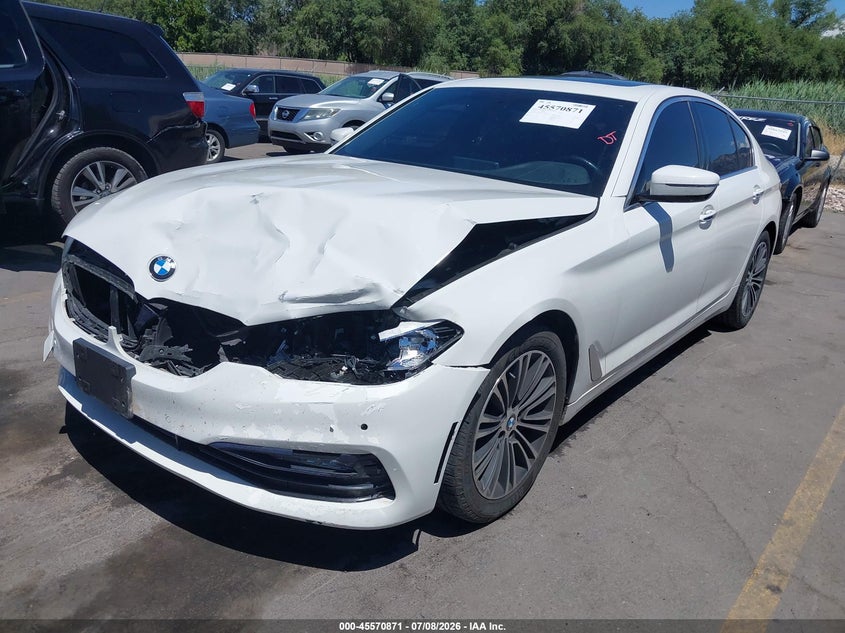 2017 BMW 5er VIN WBAJA5C34HG897506 IAAI salvage auction — FRONT & REAR, Salvage Title, sold $5,900 on 2026-08-02 (photo 2)