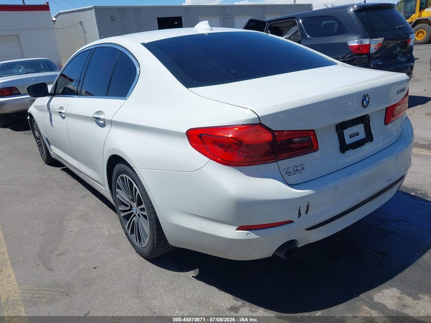 2017 BMW 5er VIN WBAJA5C34HG897506 IAAI salvage auction — FRONT & REAR, Salvage Title, sold $5,900 on 2026-08-02 (photo 3)
