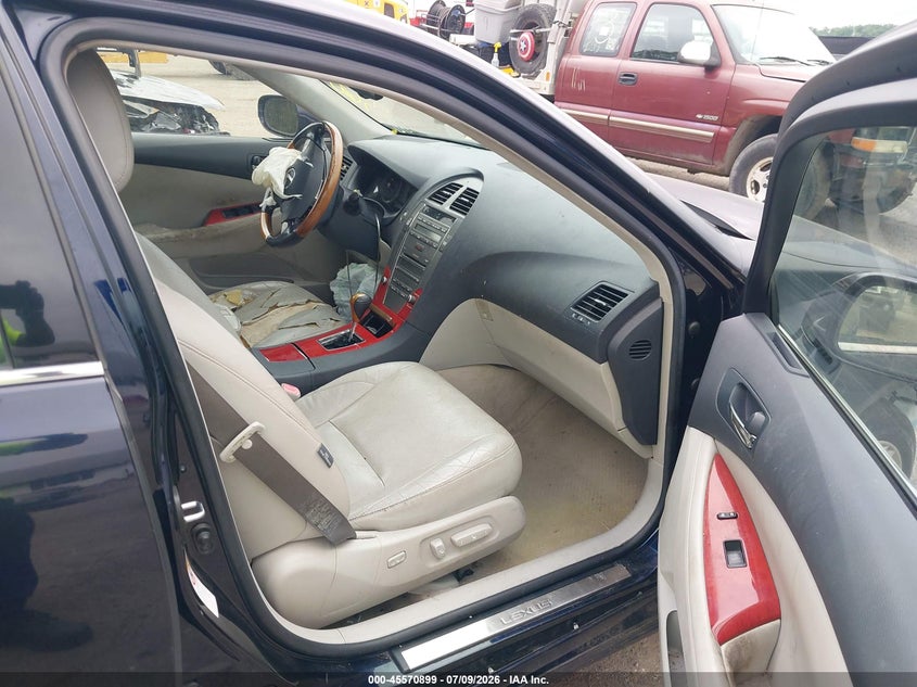 2008 Lexus ES VIN JTHBJ46G382177237 IAAI salvage auction — FRONT END, Salvage - Greater Than 75% (Maryland), sold $650 on 2026-07-29 (photo 5)