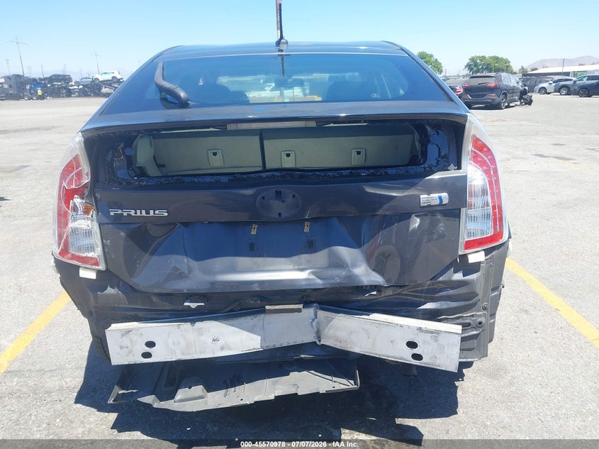 2015 Toyota Prius VIN JTDKN3DUXF0398965 IAAI salvage auction — REAR END, Salvage Title, sold $1,025 on 2026-07-28 (photo 6)