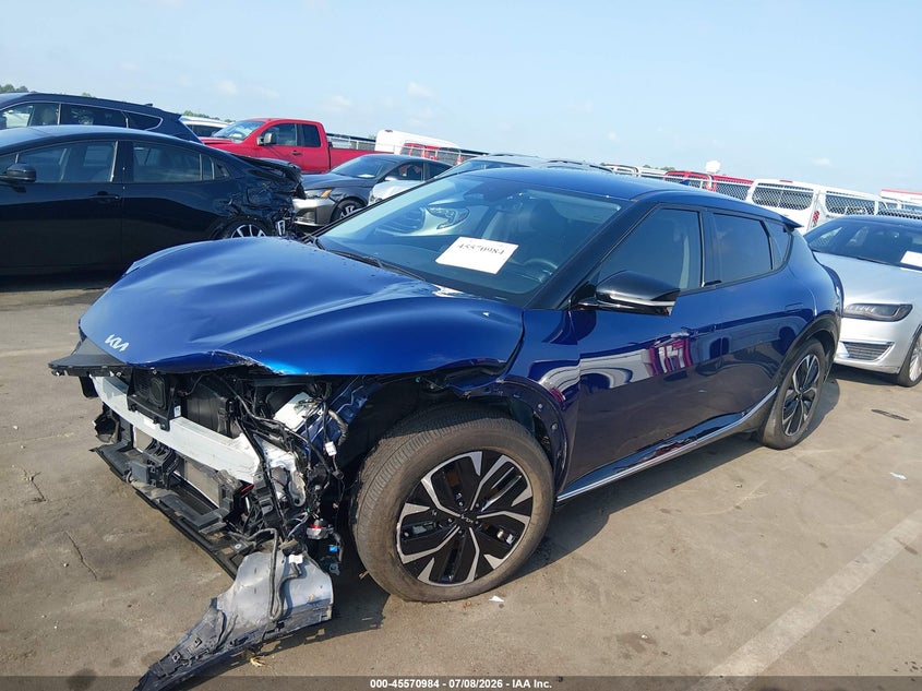 2022 Kia Ev6 VIN KNDC3DLC1N5071087 IAAI salvage auction — FRONT END, Salvage (North Carolina), sold $7,875 on 2026-08-19 (photo 2)