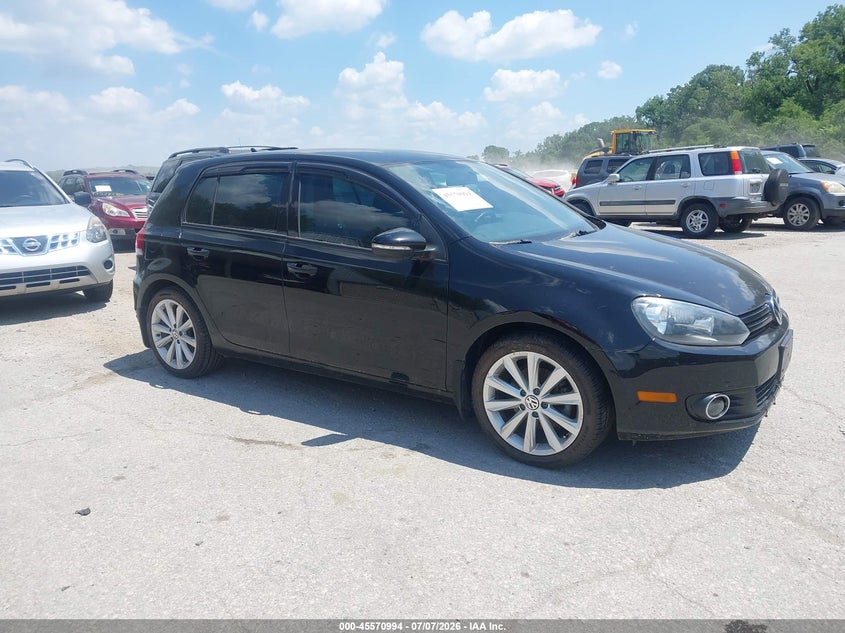 2014 Volkswagen Golf VIN WVWDM7AJ0EW003197 IAAI salvage auction — NORMAL WEAR, Clear (Missouri), sold $1,100 on 2026-07-29 (photo 1)