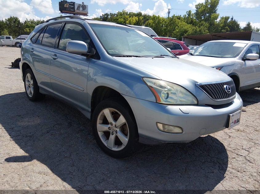 2004 Lexus Rx 330 VIN JTJHA31U740034796 IAAI salvage auction — NORMAL WEAR, Clear (Oklahoma), sold $900 on 2026-07-22 (photo 1)